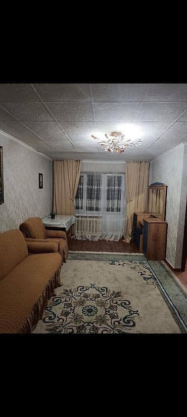 Батирлер: 2 бөлмө, 58 м², Ак-Кеме (эски аэропорт) Хрущевка, 3 кабат — 7