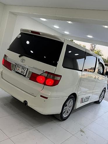 авто алфард: Toyota Alphard: 2004 г., 3 л, Автомат, Газ, Минивэн — 7