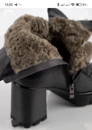 женские зимние сапоги из натуральной кожи и меха: ПРОДАЮ САПОГИ (жен) размер 35 Натур. Кожа- 3500 сом КРОССОВКИ — 3
