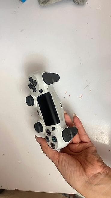 psp system: Беспроводной геймпад Sony DualShock 4 (PS4), цвет синий и белый. - — 8