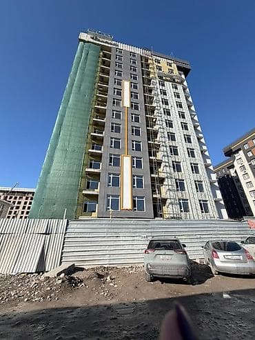 elegance stroy: 2 комнаты, 72 м², Элитка, 9 этаж, Готовая ПСО (под самоотделку) — 4