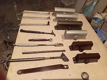 доводчики на дверь: Дверной доводчик, Механический, Для других типов дверей, Без установки, Б/у — 6