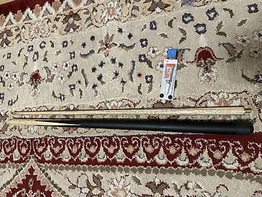 билярдный кий: Бильярдный кий разборный + аксессуары - Двухсоставной кий с резьбовым — 2