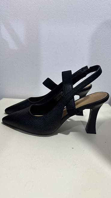 туфли bratz: Туфли-лодочки с открытой пяткой на каблуке - Цвет: черный - Формат — 1