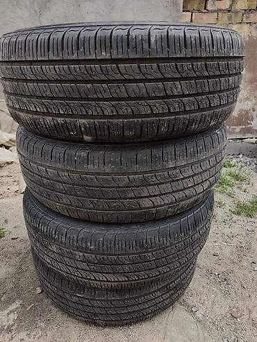 Шины 225 / 60 / R 16, Лето, Б/у, Комплект, Легковые, Корея, Kumho at lalafo.kg Шины 225 / 60 / R 16, Лето, Б/у, Комплект, Легковые, Корея, Kumho
