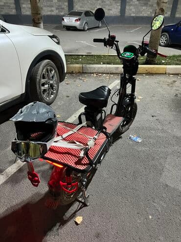 электронные мотоциклы: Электровелосипед, Б/у — 4