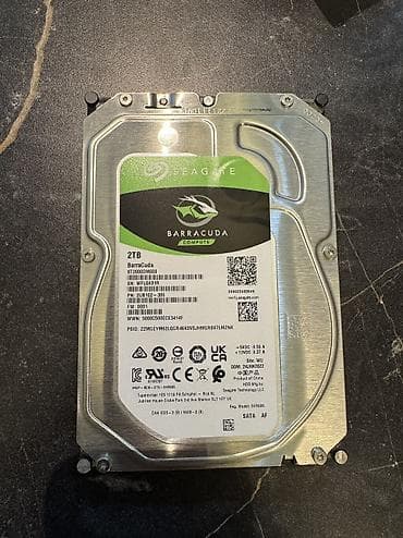 hhd: Накопитель для ПК, Б/у, Seagate, HDD, 2 ТБ, 3.5", Для ПК — 1
