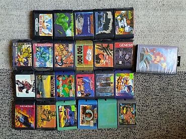 psp 3d controller game station: Комплект ретро-игровых приставок Sega Mega Drive 2 (16-bit) оригинал — 6