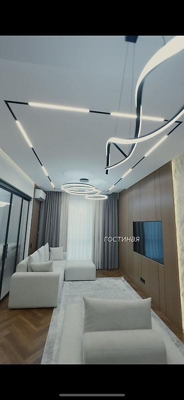 3 комнаты, 122 м², Асанбай мкр Элитка, 9 этаж, Евроремонт