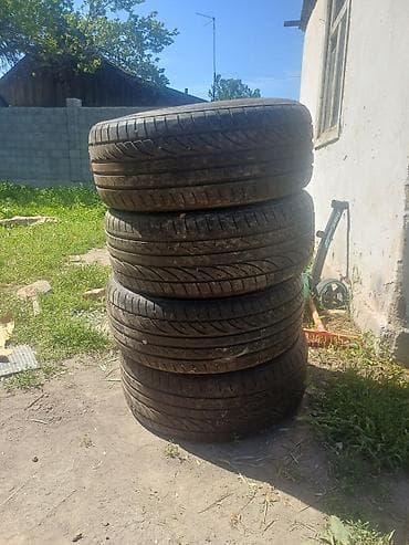 Комплект летних шин 225/55 R17 101W. состоянии жакшы срочно срочно -