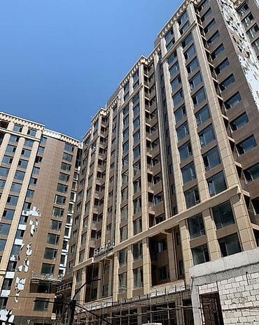 квартира стучная: 3 комнаты, 73 м², Улан мкр Элитка, 14 этаж, ПСО (под самоотделку) — 6