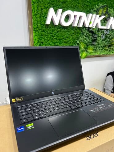notnik: Ноутбук, Acer, 16 ГБ ОЭТ, Intel Core i7, 15.6 ", Жаңы, Жумуш, окуу үчүн, эс тутум SSD — 1