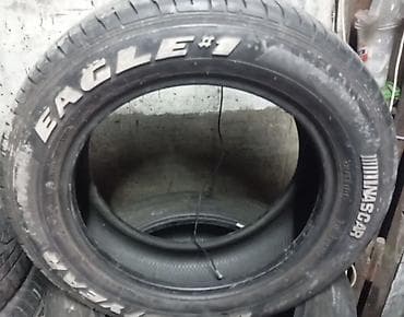 Шины: Шины 215 / 60 / R 17, Лето, Б/у, Комплект, Легкий коммерческий транспорт (C/LT), Япония, GoodYear — 1