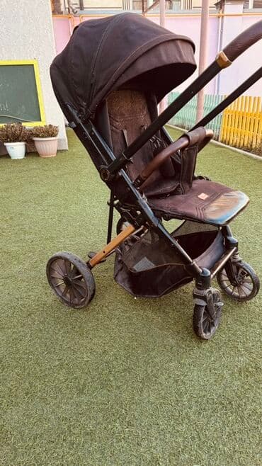 Коляска, цвет - Коричневый