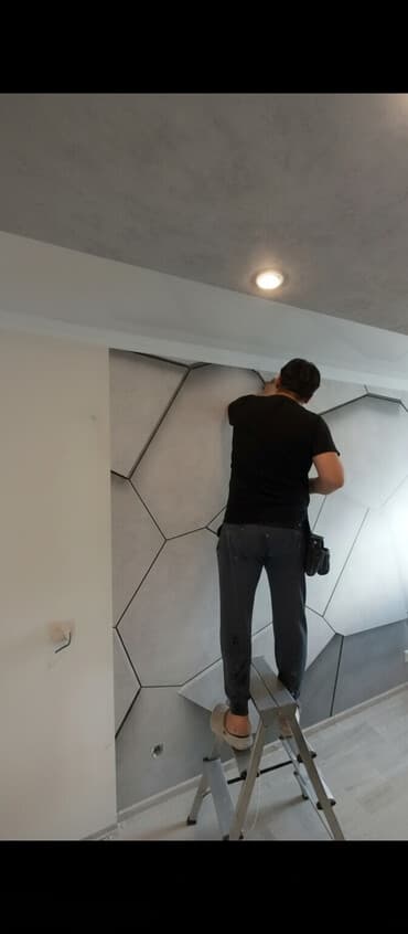 услуги покраски стен: Обои фотообои любой вид — 1