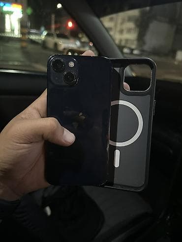 apple studio display: IPhone 13, Б/у, 128 ГБ, Midnight, Чехол, 78 % — 4