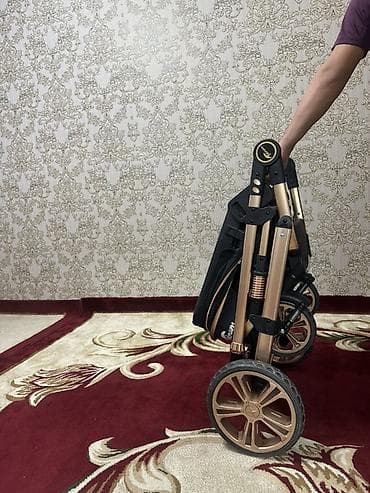 корзина для велосипеда: Коляска, цвет - Черный, Новый — 1