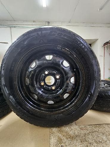 Колеса в сборе: Колеса в сборе 185 / 65 / R 14, Зима, Б/у, Комплект, Легковые, Железные, отверстий - 4 — 8