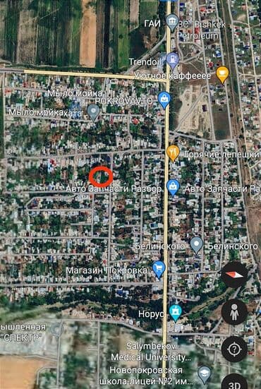 сдаю пол дома рабочий городок: 7 соток, Для строительства, Красная книга — 4