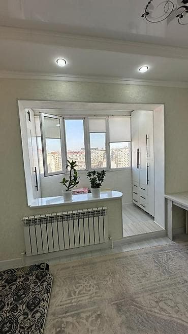 квартира с ремонтом джал: 2 комнаты, 52 м², Элитка, 9 этаж, Евроремонт — 7