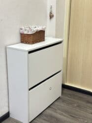 Тумба и подставка для обуви, Новый, Другой материал, Самовывоз, Платная доставка, цвет - Белый