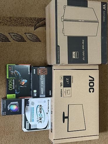 Компьютер, ядер - 6, ОЗУ 16 ГБ, Игровой, AMD Ryzen 5, NVIDIA GeForce RTX 5060, NVMe