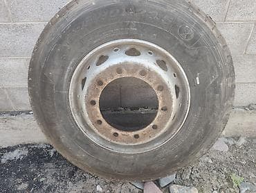 Шины и диски: Колеса в сборе 295 / 80 / R 22,5, Всесезонная, Новый, 1 шт, Грузовики/Автобусы, Железные, отверстий - 10 — 5