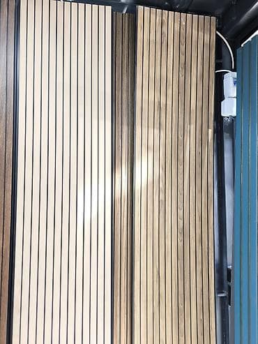 Рейки: Декоративные рейки для отделки стен и потолков. - Материал: ламели с — 1