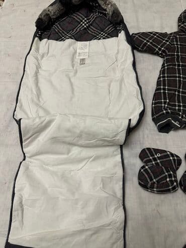 детский электрокар бу: Конверт+ комбинезон+носочки Очень теплый 100% шерсть 100% хлопок — 7