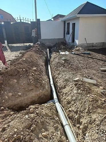 кладка заборов: Сантехник канализации водопровод траншей сантехник сантехник — 9