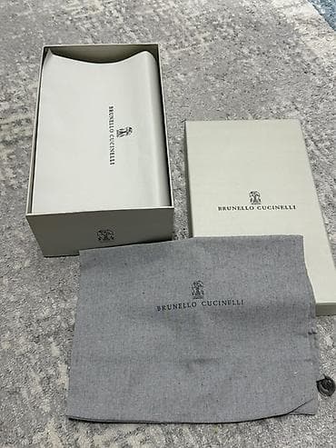 brunello: Мужские кроссовки, 44, Brunello Cucinelli, Новый, цвет - Серый, Самовывоз, Платная доставка — 4