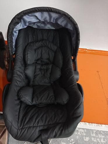 черные джинсы: Коляска, цвет - Черный, Б/у — 4