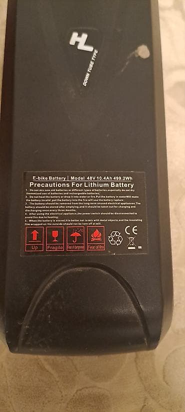 150: Электровелосипед, идеален для курьеров. Dook 500W 48V, с широкими — 3
