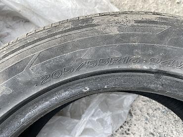 Транспорт: Шины 205 / 55 / R 16, Лето, Б/у, Комплект, Легковые, Корея, Hankook — 3