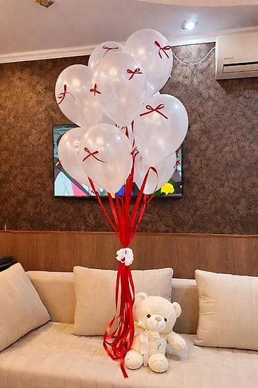гелиевый: Воздушные шары и оформление праздников - Гелиевые связки из — 4