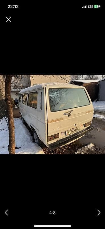 e 302: Volkswagen Transporter: 1991 г., Механика, Минивэн — 2