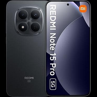 планшет на виндовс 11: Redmi, Redmi Note 15 Pro, Б/у, 512 ГБ, цвет - Черный, 1 SIM, eSIM — 1