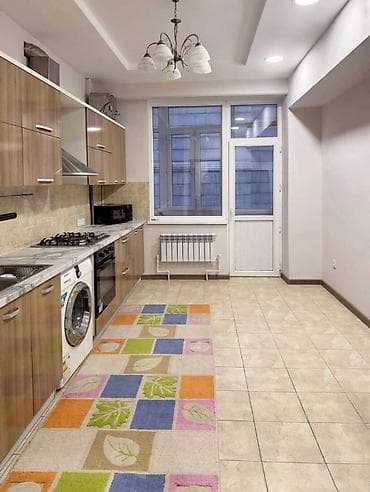 бокомбаева исанова: 2 бөлмө, 120 м², 9 кабат, Евроремонт — 8