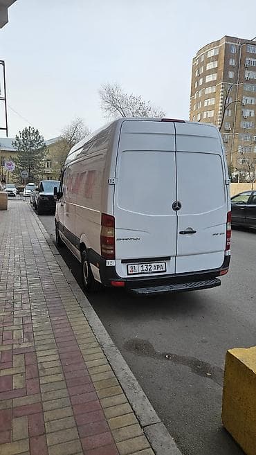 Услуги: Mercedes-Benz Sprinter, белый фургон (высокая крыша, длинная база) — 8