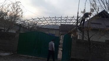 дверь для дом: Навес жасайбыз!!Дарбаза жасайбыз!Кайрылыңыз! изготовление и монтаж — 9