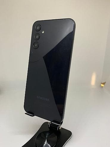 sd disk: Samsung Galaxy A24 4G, Б/у, 128 ГБ, цвет - Черный, 2 SIM — 2