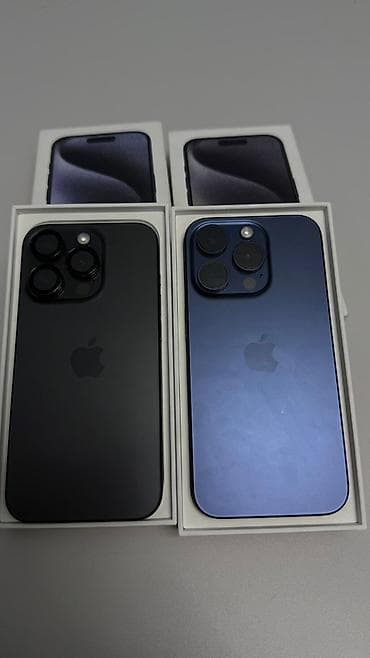16 про 512: IPhone 15 Pro, Новый, 128 ГБ, Blue Titanium, Коробка, 87 % — 6