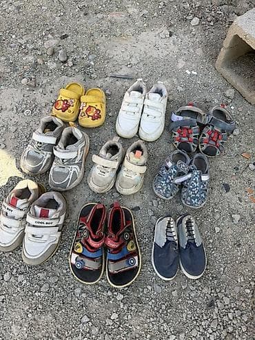 обув детский: Отдам даром Детская обувь, набор 9 пар (разные модели и размеры) 24 — 2