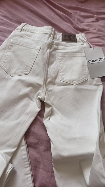 helly hansen: Джинсы, Прямые, Hollister, Высокая талия — 3