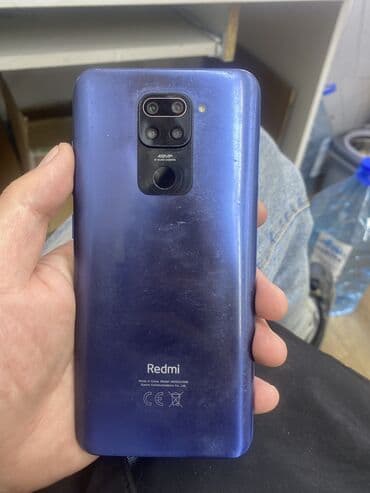 купить видеокарту в бишкеке бу: Redmi, Redmi Note 9, Б/у, 256 ГБ, цвет - Синий, 2 SIM — 2