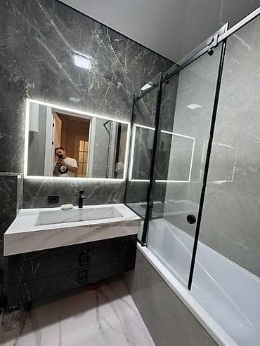 Квартиры: 2 комнаты, 79 м², Асанбай мкр 13 этаж — 1