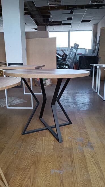 купить бу теннисный стол: Стол круглый столешница ЛДСП диаметр 950 высота 750 наличии и на — 2