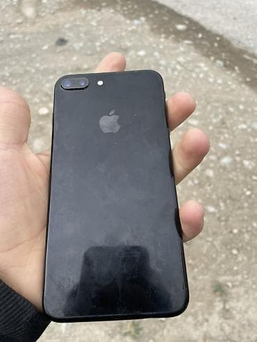 Уюлдук телефондор жана аксессуарлар: IPhone 7 Plus, Кара, 63 % — 3