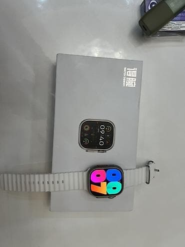 samsung s10е: Часы копия Apple Watch Ultra продаю или меняю в комплекте 5 ремешков — 1