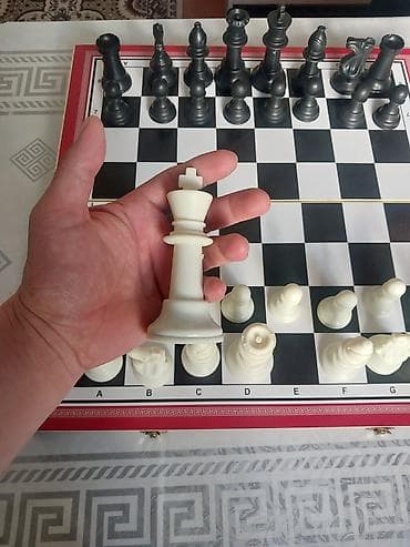 женская одежда двойка: Шахматный набор с доской‑кейсом - Классическая доска 8×8 с — 3